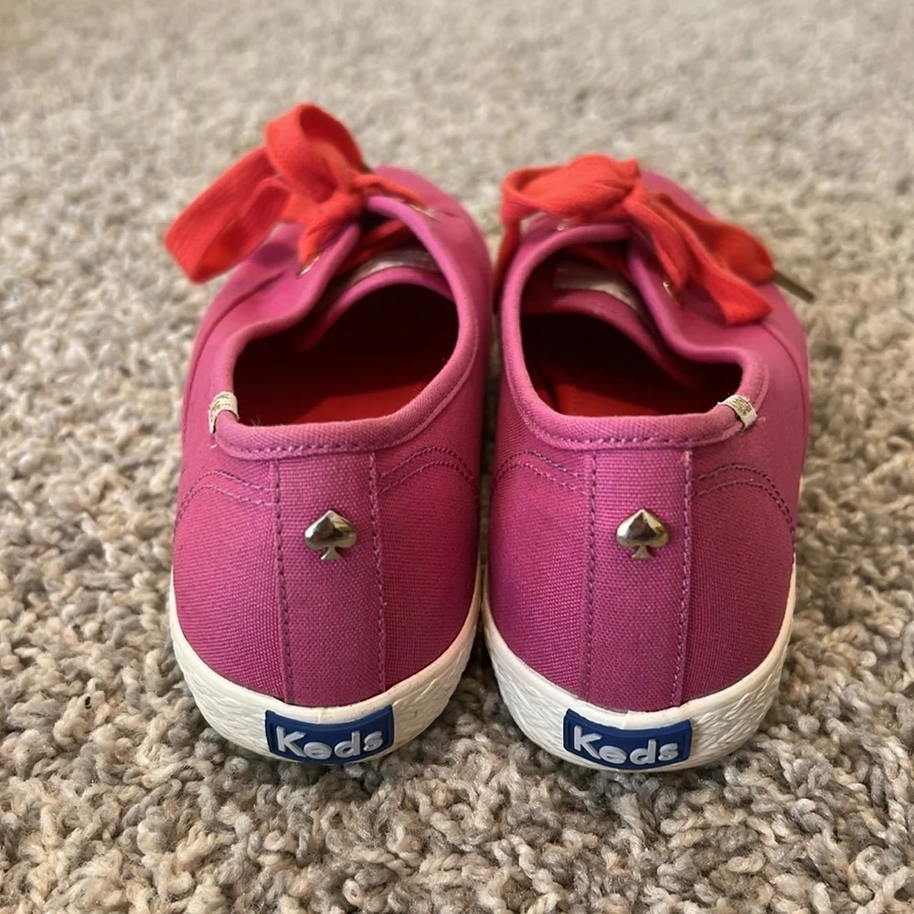 Keds x Kate Spade New York Hot Pink Sneakers